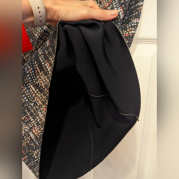 Etcetera midi knee Length Skirt Scuba Pencil Women sz 8 Navy Blue Career… - Picture 4 of 8